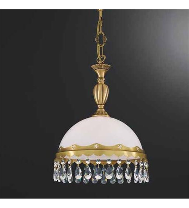 Lampa wisząca z kryształkami Bacoli 28cm
