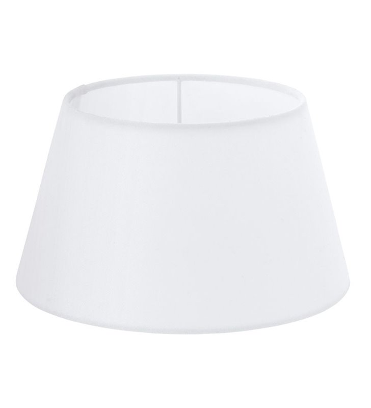 Lampa Vintage(4) - abażur biały stożek 25cm - DOSTĘPNY OD RĘKI